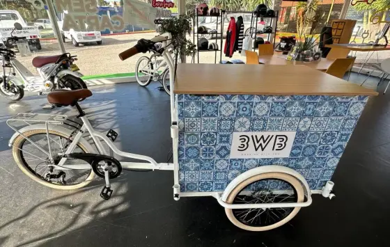 3WB Triciclo Cargo Multiusos, branco
