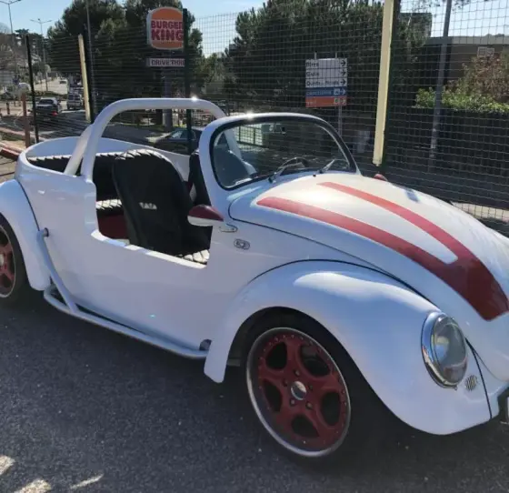 VW Carocha 1500, branco