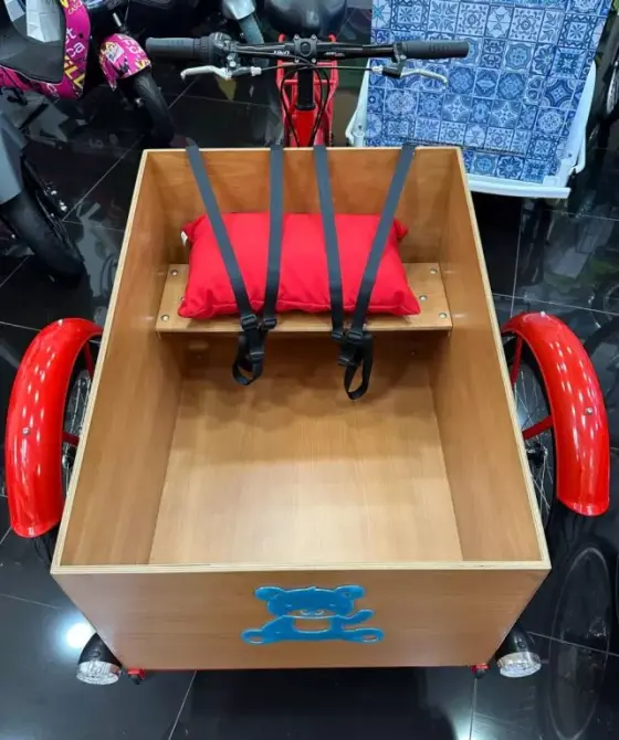 3WB Kids Bike, vermelho