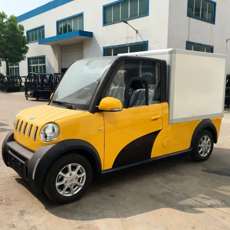 Mini EV Pick-up com caixa fechada, fotografia 1 de 4