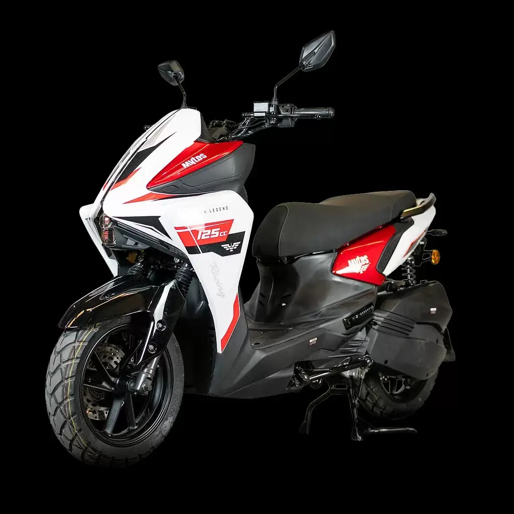 Scooter 125 cc branco, fotografia 1 de 1